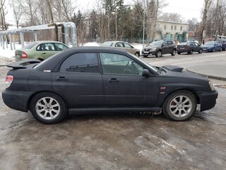 2005 Subaru Impreza WRX II Рестайлинг 1, чёрный, 650000 рублей, вид 4