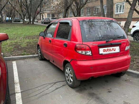 2013 Daewoo Matiz I Рестайлинг, красный, 150000 рублей - вид 6