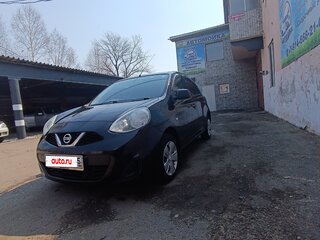 2016 Nissan March IV (K13) Рестайлинг, чёрный, 550000 рублей, вид 4