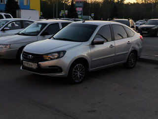 2021 Lada (ВАЗ) Granta I Рестайлинг, серый, 749900 рублей, вид 4