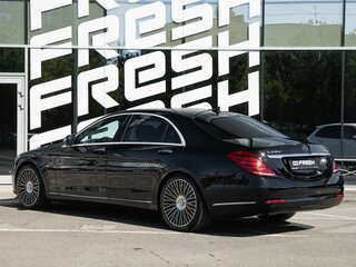 2017 Mercedes-Benz S-Класс 350 CDI BlueTEC VI (W222, C217), чёрный, 3550000 рублей, вид 2