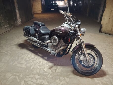 2007 Yamaha XVS1100, красный, 499000 рублей, вид 1