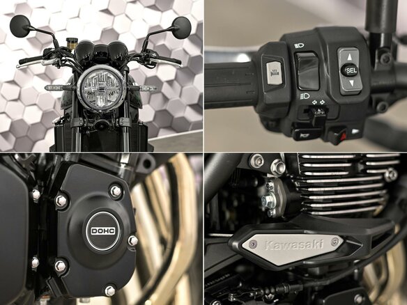 2025 Kawasaki Z 900RS, чёрный - вид 9