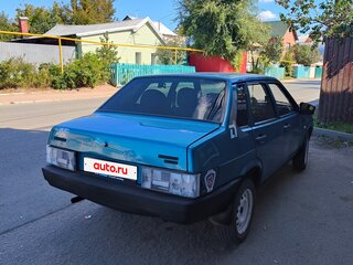 1997 Lada (ВАЗ) 21099, зелёный, 75000 рублей, вид 3