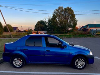 2006 Renault Logan I, синий, 299000 рублей, вид 4