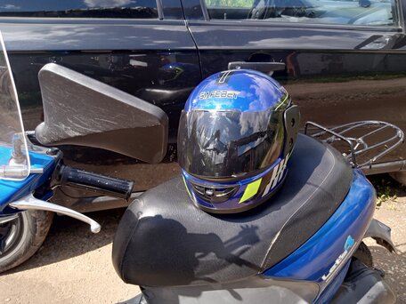 2010 Suzuki JR 50, голубой, 75000 рублей, вид 3