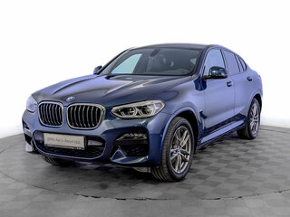 2021 BMW X4 20d II (G02), синий, 4040000 рублей, вид 1
