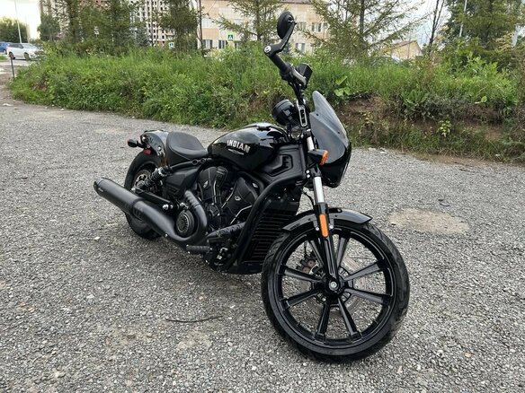 2024 Indian Scout, чёрный, 1590000 рублей - вид 5