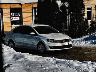2013 Volkswagen Polo V, белый, 885000 рублей, вид 1