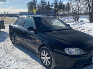 2007 Kia Spectra I Рестайлинг 2, чёрный, 230000 рублей, вид 1