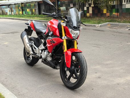 2019 BMW G 310 R, красный, 350000 рублей, вид 3