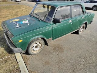 1999 Lada (ВАЗ) 2107, зелёный, 50000 рублей, вид 1