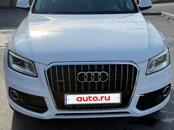 2016 Audi Q5 I (8R) Рестайлинг, белый, 3000000 рублей