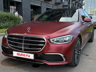2021 Mercedes-Benz S-Класс 450 4MATIC VII (W223), чёрный, 9500000 рублей, вид 1
