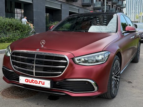 2021 Mercedes-Benz S-Класс 450 4MATIC VII (W223), чёрный, 9500000 рублей, вид 1