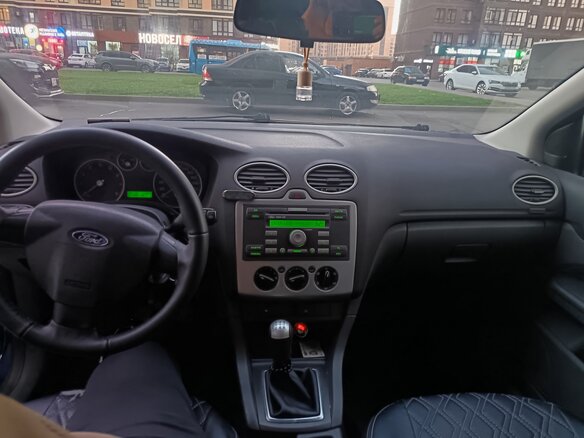 2006 Ford Focus II, синий, 255000 рублей - вид 6