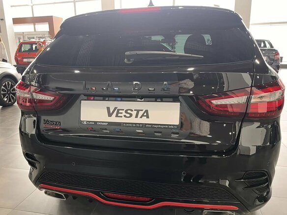 2026 Lada (ВАЗ) Vesta SW Sport I Рестайлинг (NG), чёрный - вид 4