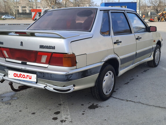 2005 Lada (ВАЗ) 2115, серебристый, 87000 рублей - вид 3