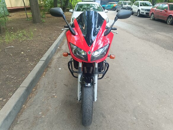 2003 Yamaha FZ6, красный, 270000 рублей - вид 2