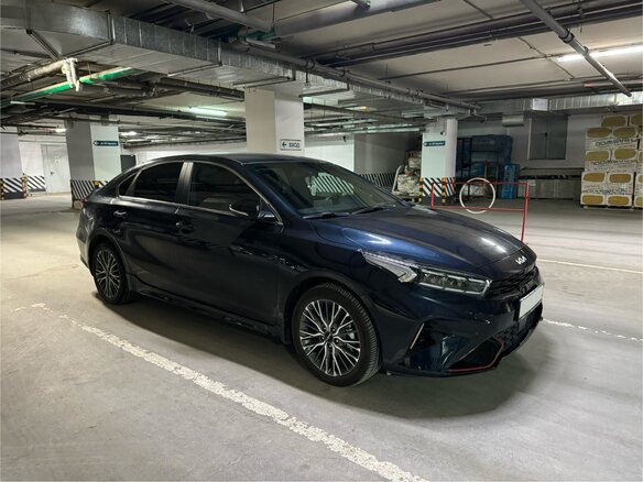 2022 Kia Cerato IV Рестайлинг, синий, 3370000 рублей