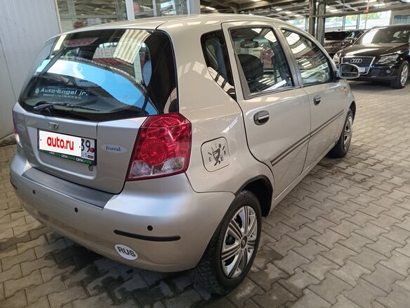 2002 Daewoo Kalos, серебристый - вид 2