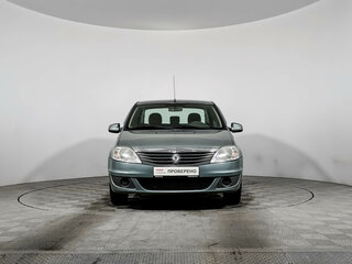 2011 Renault Logan I Рестайлинг, синий, 345000 рублей, вид 2