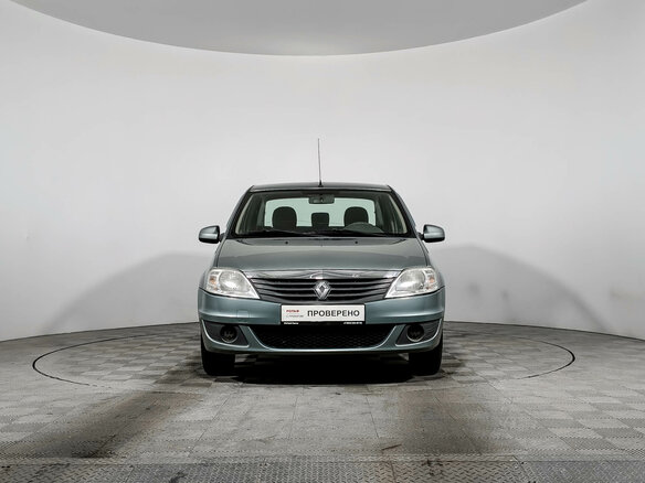 2011 Renault Logan I Рестайлинг, синий, 289000 рублей - вид 1