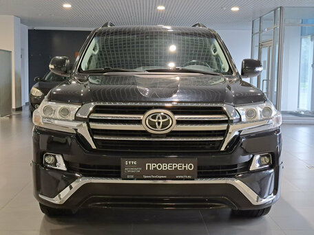 2014 Toyota Land Cruiser 200 Series Рестайлинг 1, чёрный, 4569000 рублей, вид 2