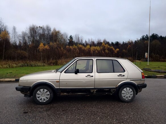 1987 Volkswagen Golf II, серый - вид 6