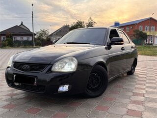 2008 Lada (ВАЗ) Priora I, чёрный, 190000 рублей, вид 1