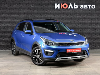 2020 Kia Rio X-Line IV, синий, 1590000 рублей, вид 3