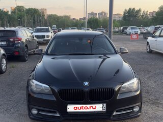 2014 BMW 5 серии 520d VI (F10/F11/F07) Рестайлинг, чёрный, 1669000 рублей, вид 2