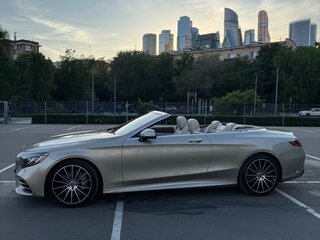 2019 Mercedes-Benz S-Класс 560 VI (W222, C217) Рестайлинг, бежевый, 8900000 рублей, вид 3