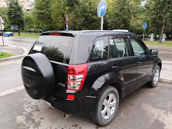 2008 Suzuki Grand Vitara II Рестайлинг, чёрный, 980000 рублей - вид 4