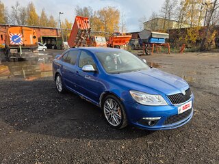 2012 Skoda Octavia RS II Рестайлинг, синий, 950000 рублей, вид 2