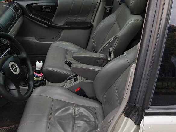 1999 Subaru Forester I, серебристый, 620000 рублей - вид 13