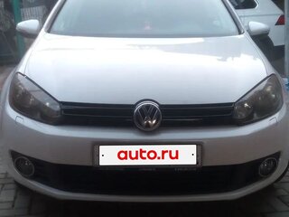 2011 Volkswagen Golf VI, белый, 1000000 рублей, вид 1