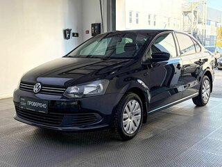 2014 Volkswagen Polo V, чёрный, 990000 рублей, вид 1