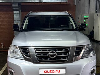 2014 Nissan Patrol VI (Y62) Рестайлинг, серебристый, 2850000 рублей, вид 1