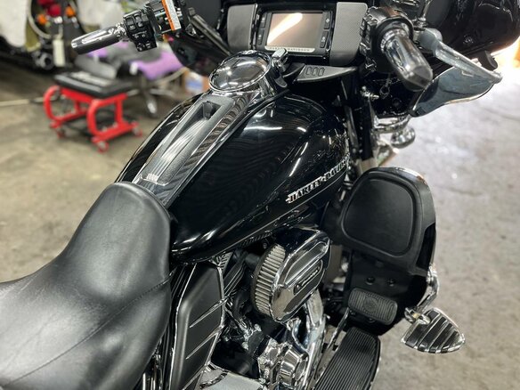 2015 Harley-Davidson Electra Glide, чёрный, 1460000 рублей - вид 10