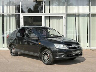 2014 Lada (ВАЗ) Granta I, чёрный, 340000 рублей, вид 3