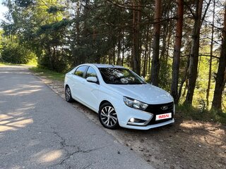 2018 Lada (ВАЗ) Vesta I, белый, 990000 рублей, вид 3