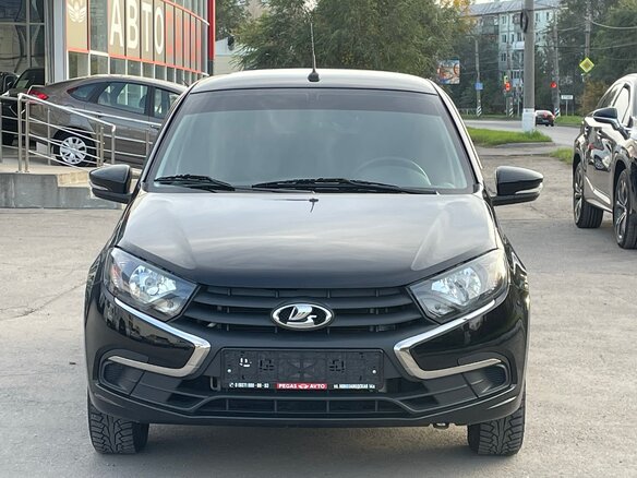 2022 Lada (ВАЗ) Granta I Рестайлинг, чёрный, 692000 рублей - вид 1