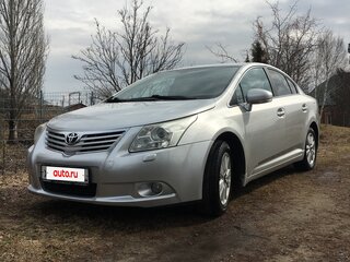 2009 Toyota Avensis III, серебристый, 820000 рублей, вид 1