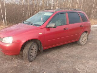 2012 Lada (ВАЗ) Kalina I, красный, 450000 рублей, вид 4