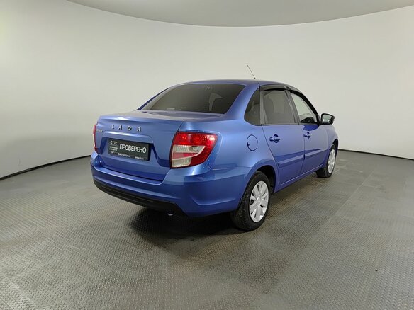 2020 Lada (ВАЗ) Granta I Рестайлинг, синий - вид 4
