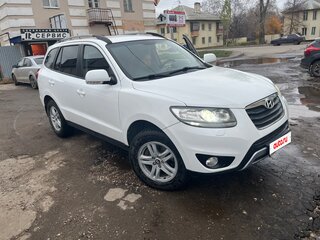 2012 Hyundai Santa Fe II Рестайлинг, белый, 1500000 рублей, вид 1