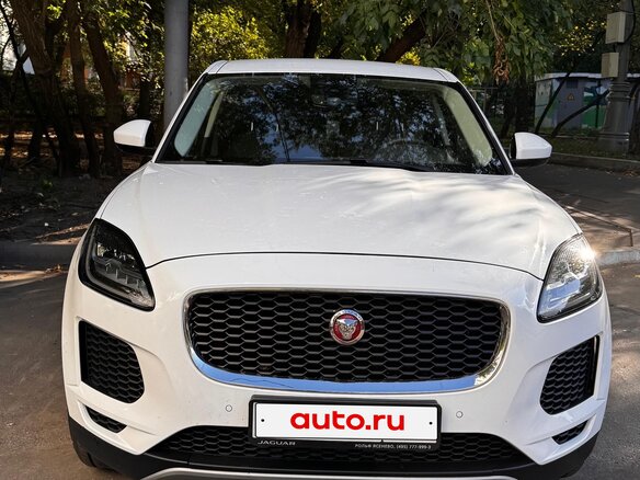 2018 Jaguar E-Pace I, белый, 3200000 рублей