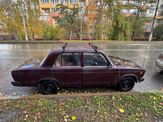 2011 Lada (ВАЗ) 2107, пурпурный, 120000 рублей, вид 2