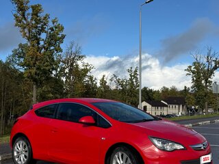 2011 Opel Astra GTC J Рестайлинг, красный, 750000 рублей, вид 4